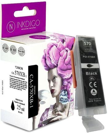 Inkdigo Tusz zamiennik Do Canon Pgi 570 Xl Black (CA570XB1)