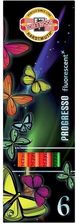 Zdjęcie Kredki Progresso Fluorescencyjne 6 Kolorów - Zduńska Wola