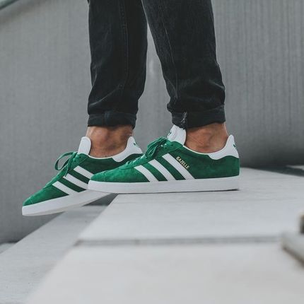 Buty męskie sneakersy adidas Originals Gazelle BB5477 ZIELONY