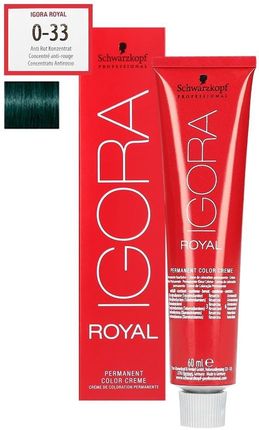 Schwarzkopf Professional Igora Royal farba do włosów 0-33 60ml