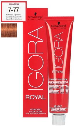 Schwarzkopf Professional Igora Royal farba do włosów 7-77 60ml