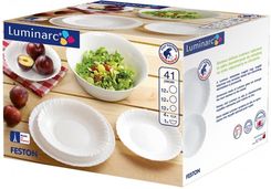Luminarc 10722 Feston Zestaw Serwis Obiadowy 41 El