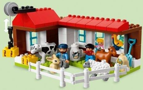 Klocki Lego Duplo Przygody Na Farmie 10869 Ceny I Opinie Ceneopl