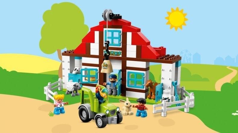 Klocki Lego Duplo Przygody Na Farmie 10869 Ceny I Opinie Ceneopl