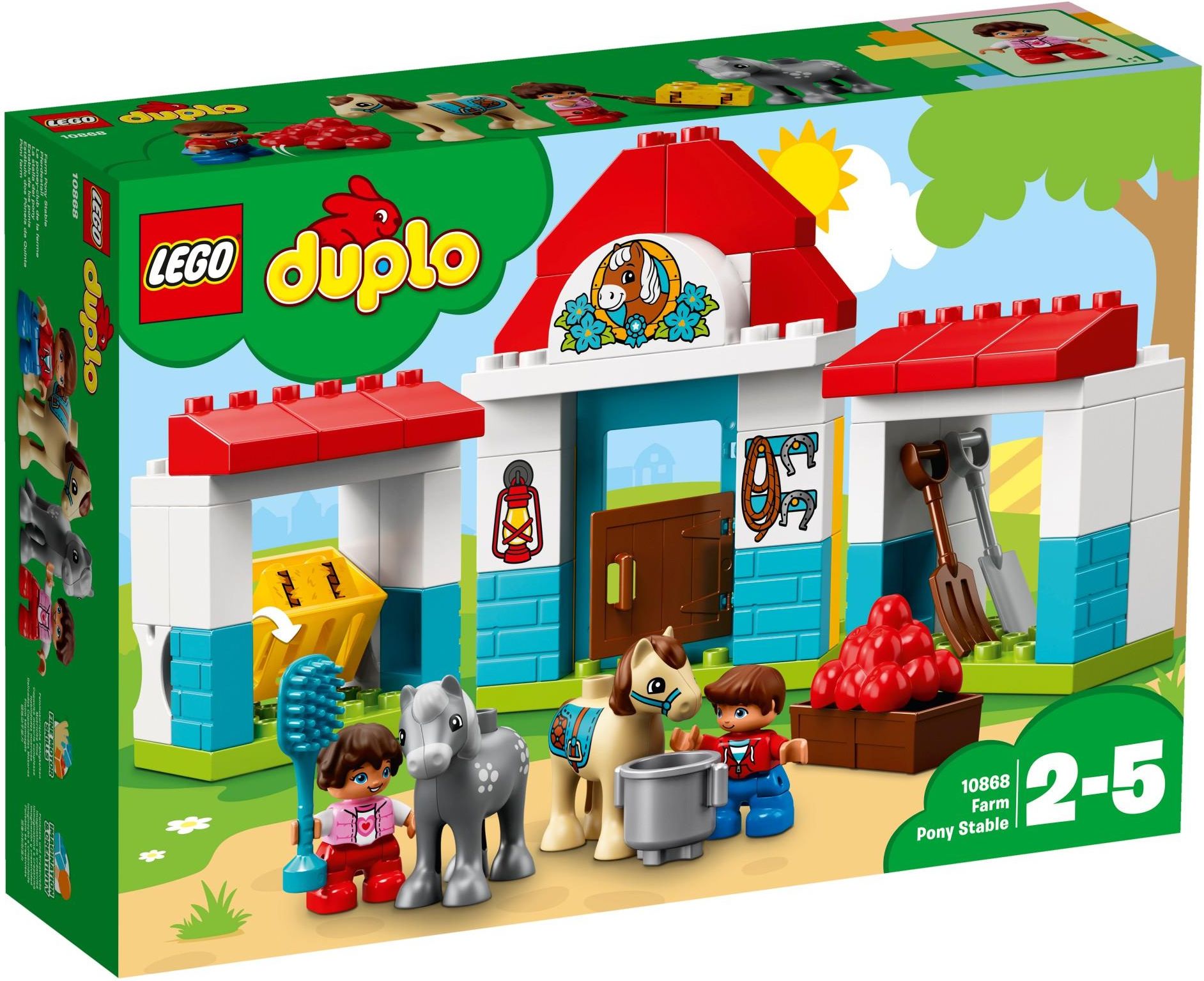 Lego Duplo Stajnia Z Kucykami 10868