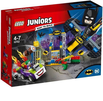 LEGO Juniors 10753 Atak Jokera Na Jaskinię Batmana 