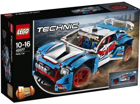 LEGO Technic 42077 Niebieska Wyścigówka 