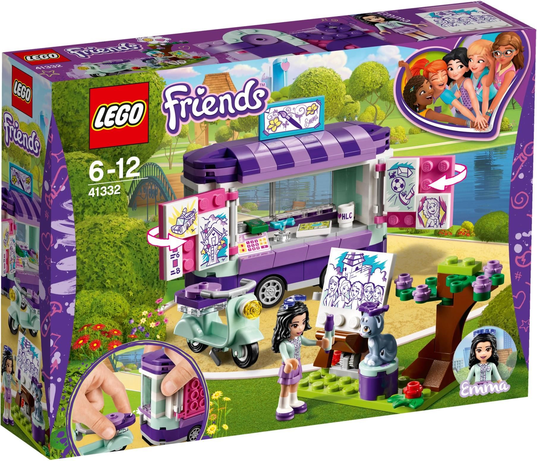 Klocki Lego Friends Stoisko Z Rysunkami Emmy 41332 Ceny I Opinie
