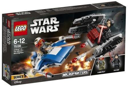 LEGO Star Wars 75196 A-Wing Kontra TIE Silencer