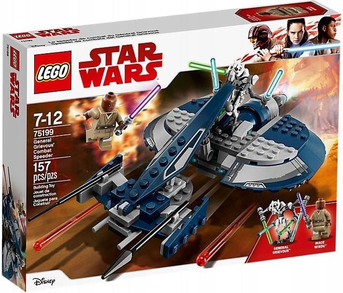 Klocki Lego Star Wars ścigacz Bojowy Generał Grievousa 75199 Ceny