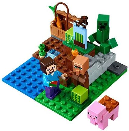 Klocki Lego Minecraft Farma Arbuzów 21138 Ceny I Opinie Ceneopl