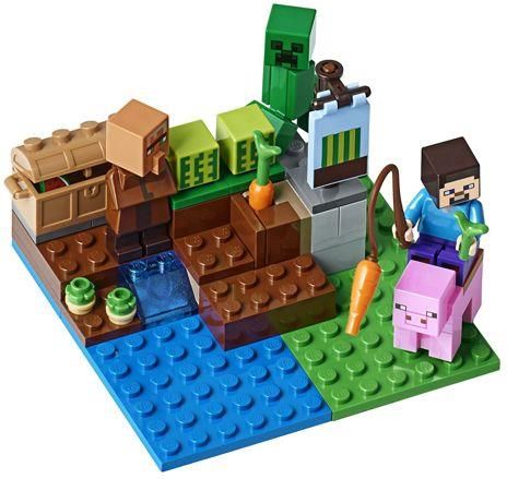 Klocki Lego Minecraft Farma Arbuzów 21138 Ceny I Opinie Ceneopl