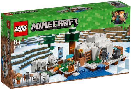 LEGO Minecraft 21142 Igloo Niedźwiedzia Polarnego 