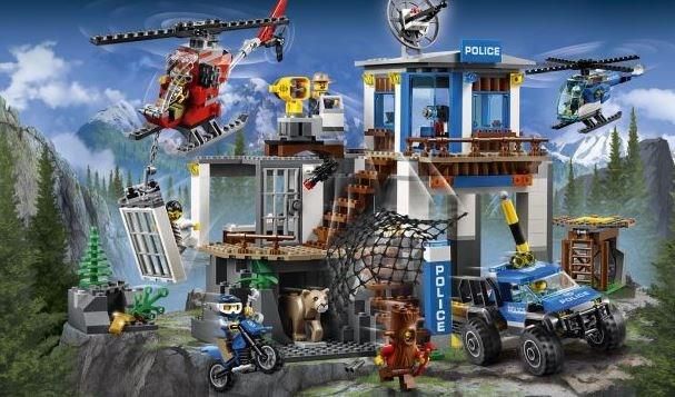 Klocki Lego City Górski Posterunek Policji 60174 Ceny I Opinie