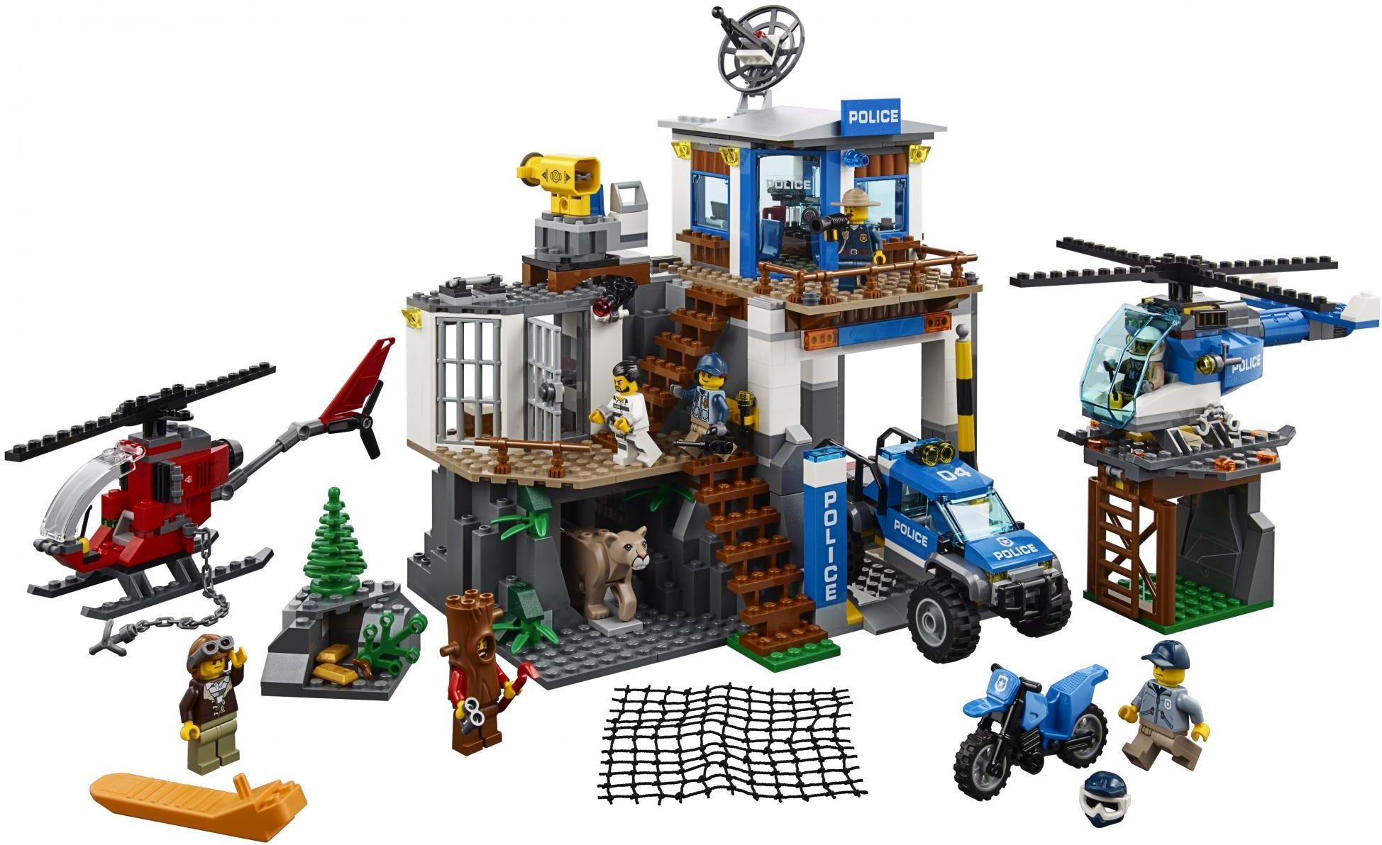 Klocki Lego City Górski Posterunek Policji 60174 Ceny I Opinie