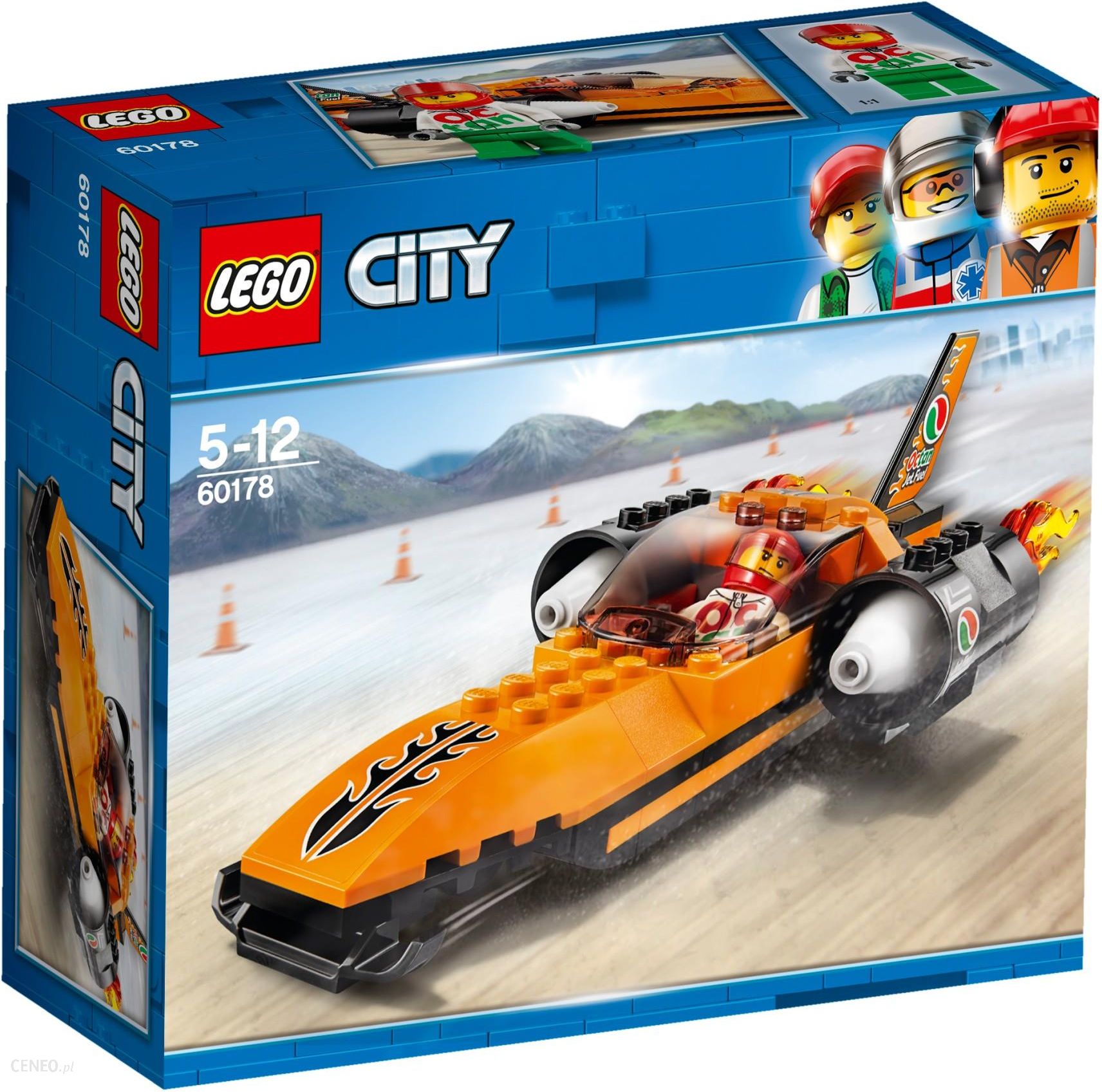 Lego 60178 City Wyscigowy Samochod Ceny I Opinie Ceneo Pl