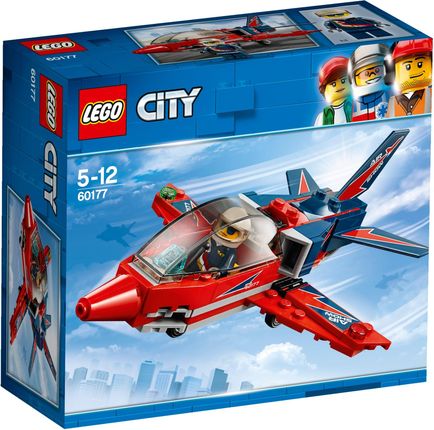 LEGO City 60177 Odrzutowiec Pokazowy 