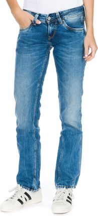 Pepe Jeans Olympia Jeans Niebieski 25 32 Ceny i opinie Ceneo.pl