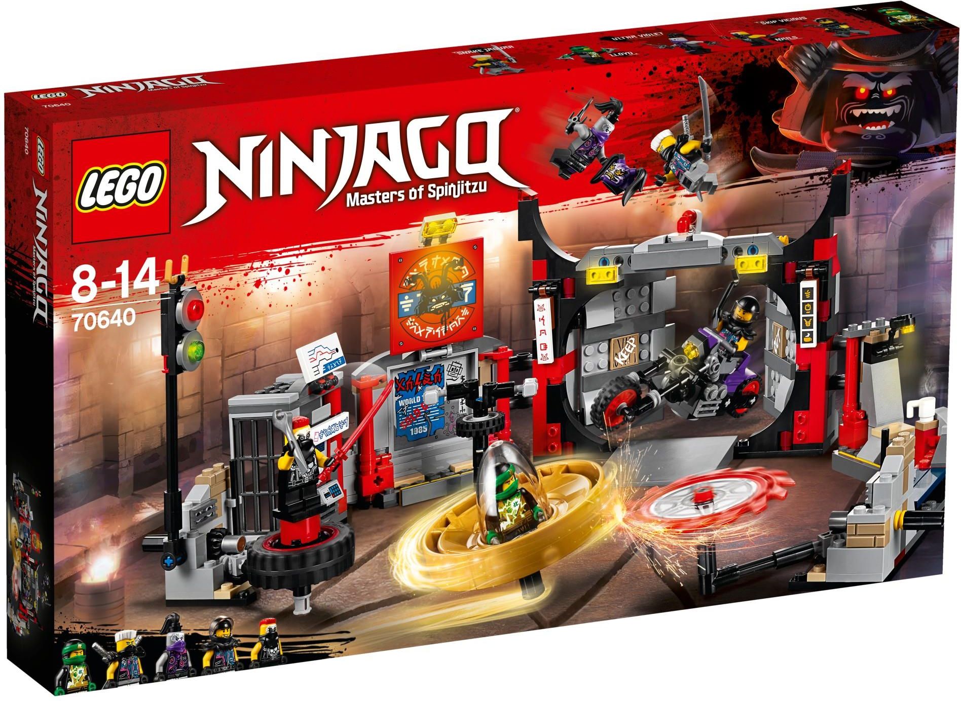 Klocki Lego Ninjago Kwatera Główna Sog 70640 Ceny I Opinie