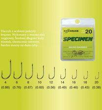 Zdjęcie Drennan Haczyki Specimen Nr14 - Zielonka