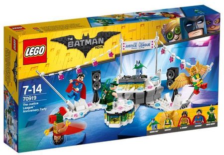 LEGO Batman Movie 70919 Impreza jubileuszowa Ligi Sprawiedliwości