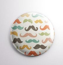 kupić Pamiątki handmade 4rooms Przypinka Mustache
