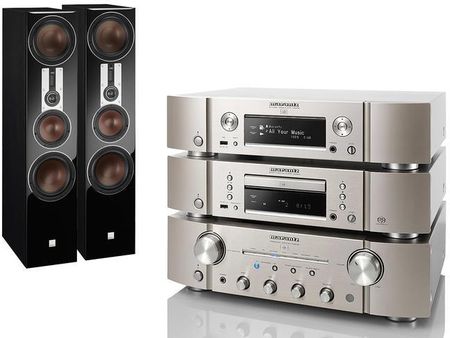 Wieża Marantz SA8005 + PM8005 + NA8005 srebrny + Dali Opticon 8 czarny -  Opinie i ceny na Ceneo.pl