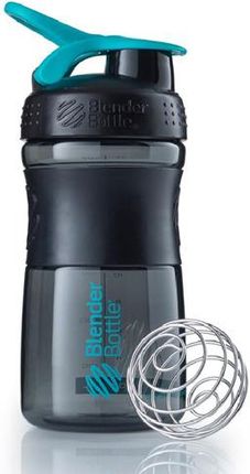 Blender Bottle Shaker Sportmixer 500 Black Teal