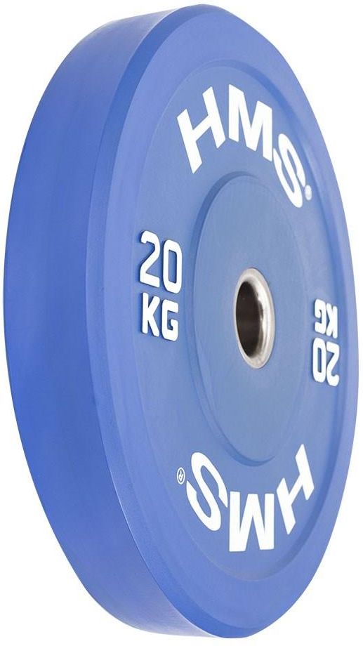 HMS CBR25 Blue Talerz Olimpijski Bumper 20Kg - zdjęcie 3 HMS CBR25 Blue Talerz Olimpijski Bumper 20Kg