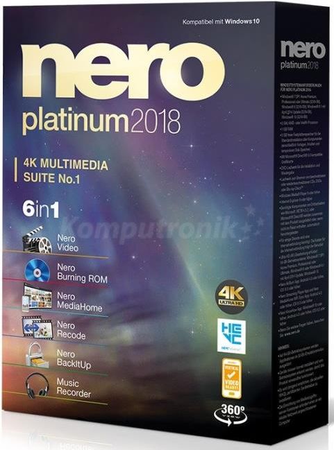 Nero 2018 что это