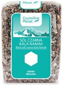 Crystalline Planet Sól Czarna Kala Namak Grubo Mielona 600G
