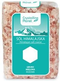 Crystalline Planet Sól Himalajska Różowa Grubo Mielona 600G