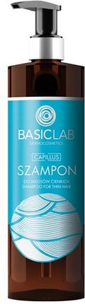 BASICLAB DERMOCOSMETICS CAPILLUS Szampon do włosów cienkich - 300 ml
