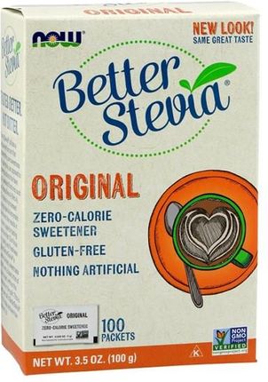 Now Stevia 100 Stewia Niski Ig Bez Glutenu