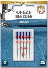 ORGAN 130/705H Igły półpłaskie do jeansu 90 - zdjęcie 1