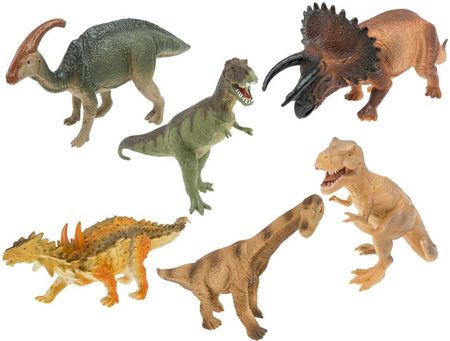 Kindersafe Zestaw Gumowych Dinozaurów 6Szt K263