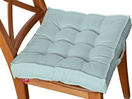 Dekoria Siedzisko Kuba Na Krzesło Cotton Panama Pastelowy Błękit 50X50X10 Cm