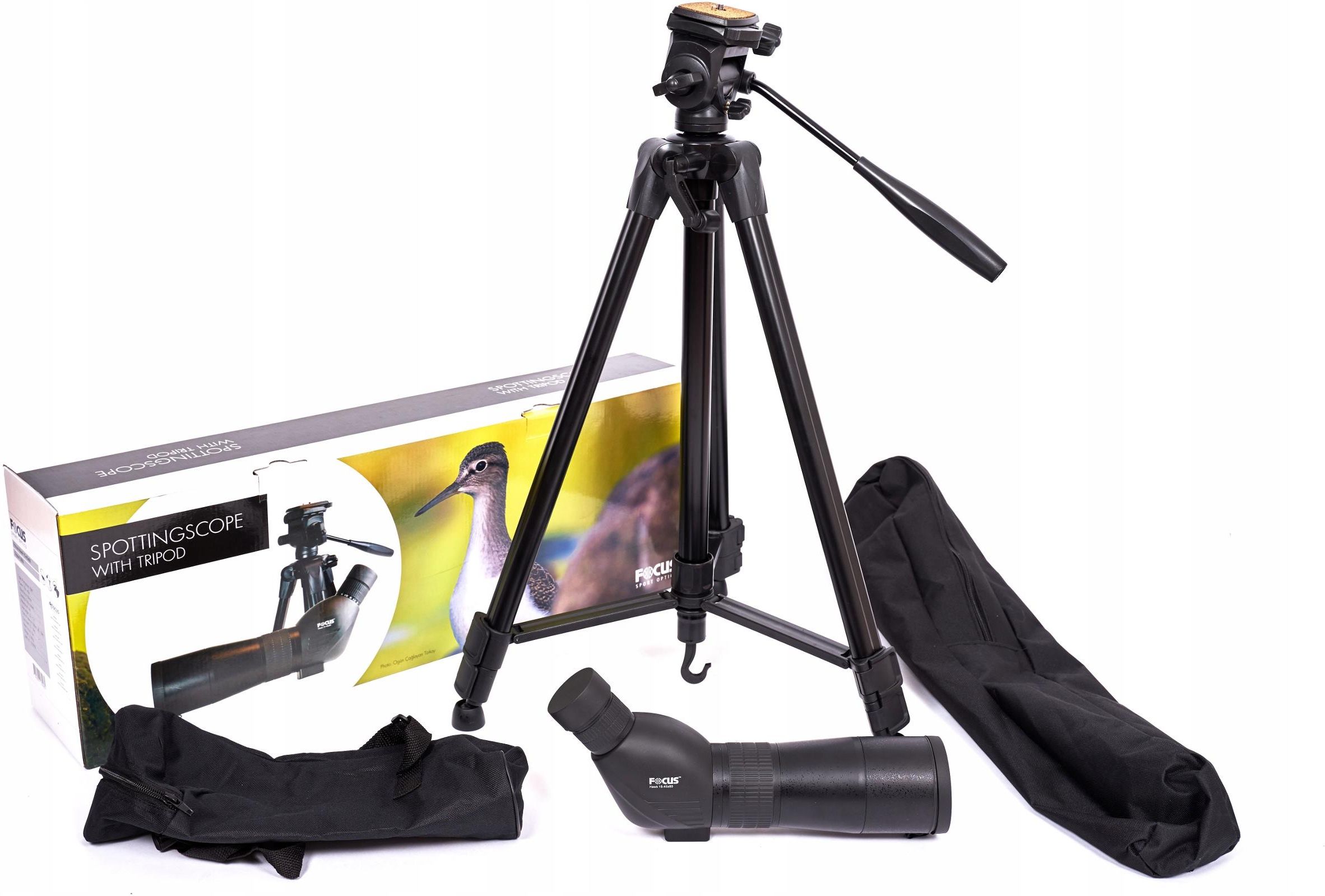 Focus Sport Optics Focus Hawk 15-45x60 + Tripod 3950 - zdjęcie 1 Focus Sport Optics Focus Hawk 15-45x60 + Tripod 3950