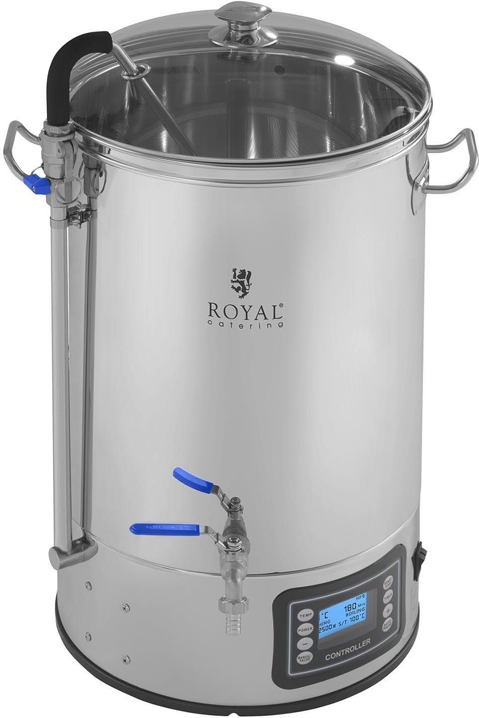 Royal Catering Kocioł warzelny 40 l LCD RCBM-40N - zdjęcie 4 Royal Catering Kocioł warzelny 40 l LCD RCBM-40N