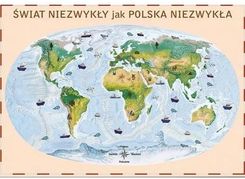 Zdjęcie Świat. Mapa ścienna Polska Niezwykła Junior - Czarna Woda