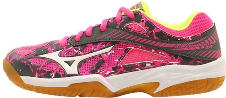 Mizuno LIGHTNING STAR Z4 Obuwie do siatkówki pink glo/white/iron gate -  Ceny i opinie 