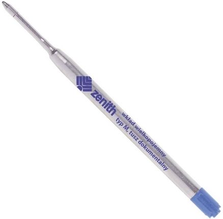 Zenith Metalowy wkład do długopisu niebieski czarn