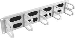 Zdjęcie Lanberg Organizer Kabli 19'' 2U Panel Szczotkowany Typ B Szary Ak1204S - Gozdnica