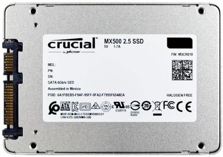 Dysk SSD Crucial MX500 1TB - (CT1000MX500SSD1) Opinie 2,5 i na ceny
