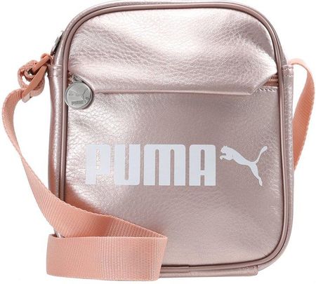 Puma CAMPUS PORTABLE Torba na ramię peach beige/metallic Ceny i