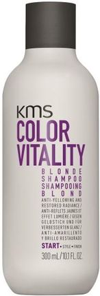 Kms California Color Vitality Blonde Shampoo Szampon do włosów blond niwelujący żółty odcień 300ml