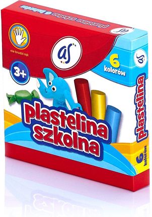 Astra Plastelina Szkolna As 6 Kolorów (93713)