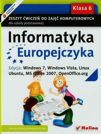 Informatyka Europejczyka 6 Zeszyt ćwiczeń Edycja W