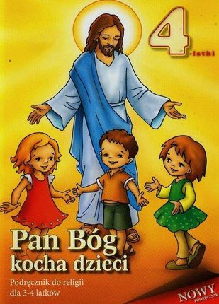 Pan Bóg kocha dzieci 3-4 lata Podręcznik