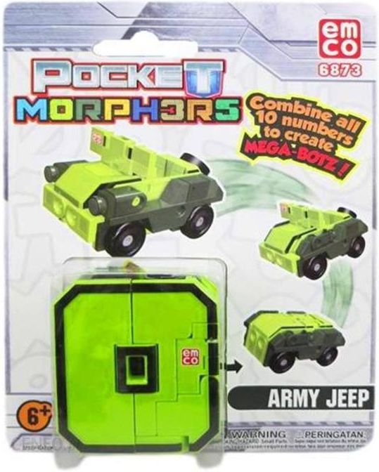 Tm Toys Pocket Morphers 0 Army Jeep 97856 Ceny I Opinie Ceneo Pl - tm toys roblox the neighborhood of robloxia patrol car figurka